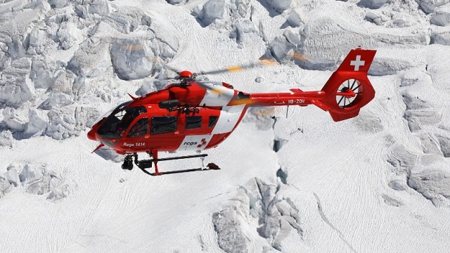 Rega H145 Hubschrauber